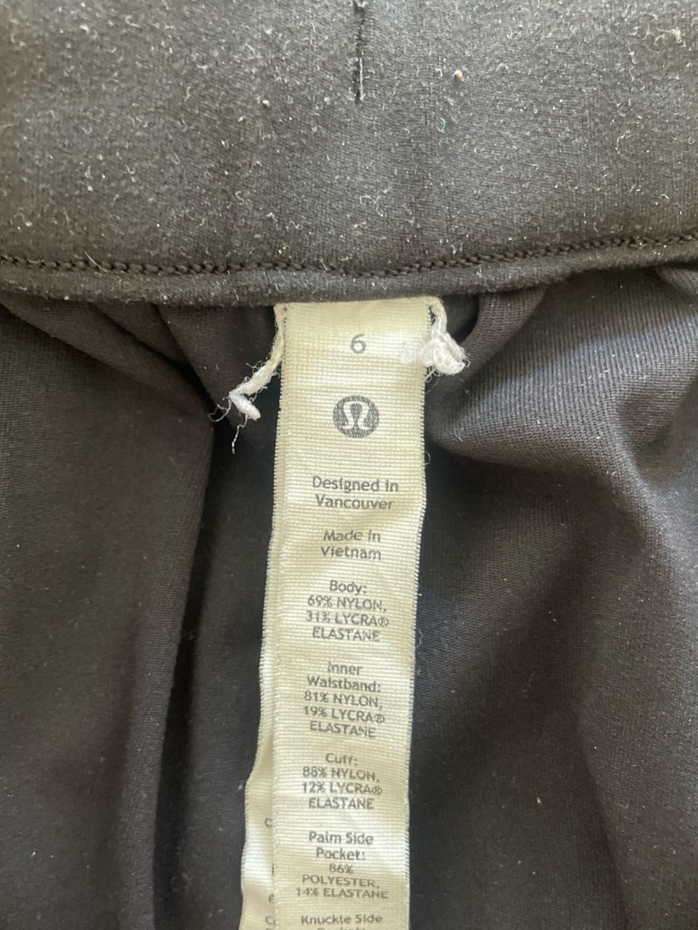 Lululemon Black Joggers - Picture 5 of 5